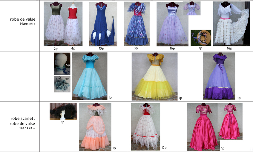 costumes de danse pour gala de fin de saison