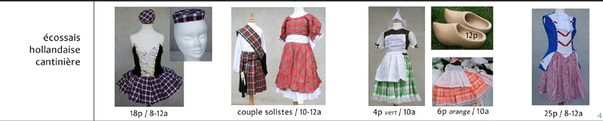 costume de scène pour gala de danse